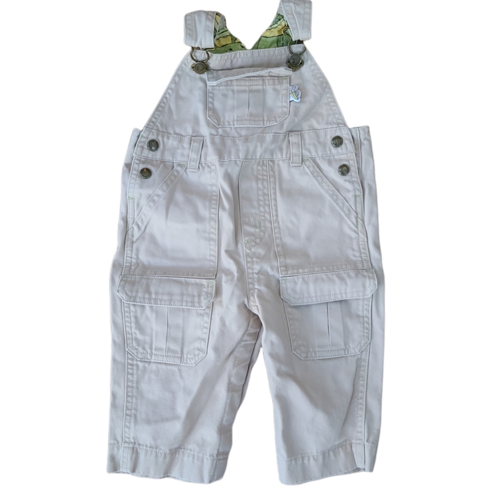 Gymboree White Kids One Piece Overalls